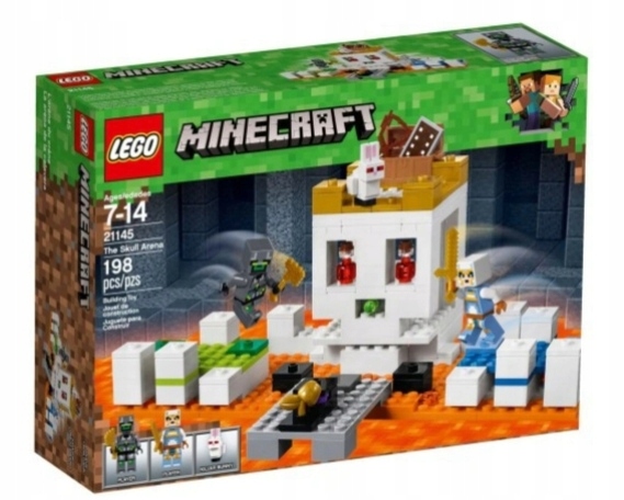 

Klocki Lego Minecraft Czaszkowa arena 21145