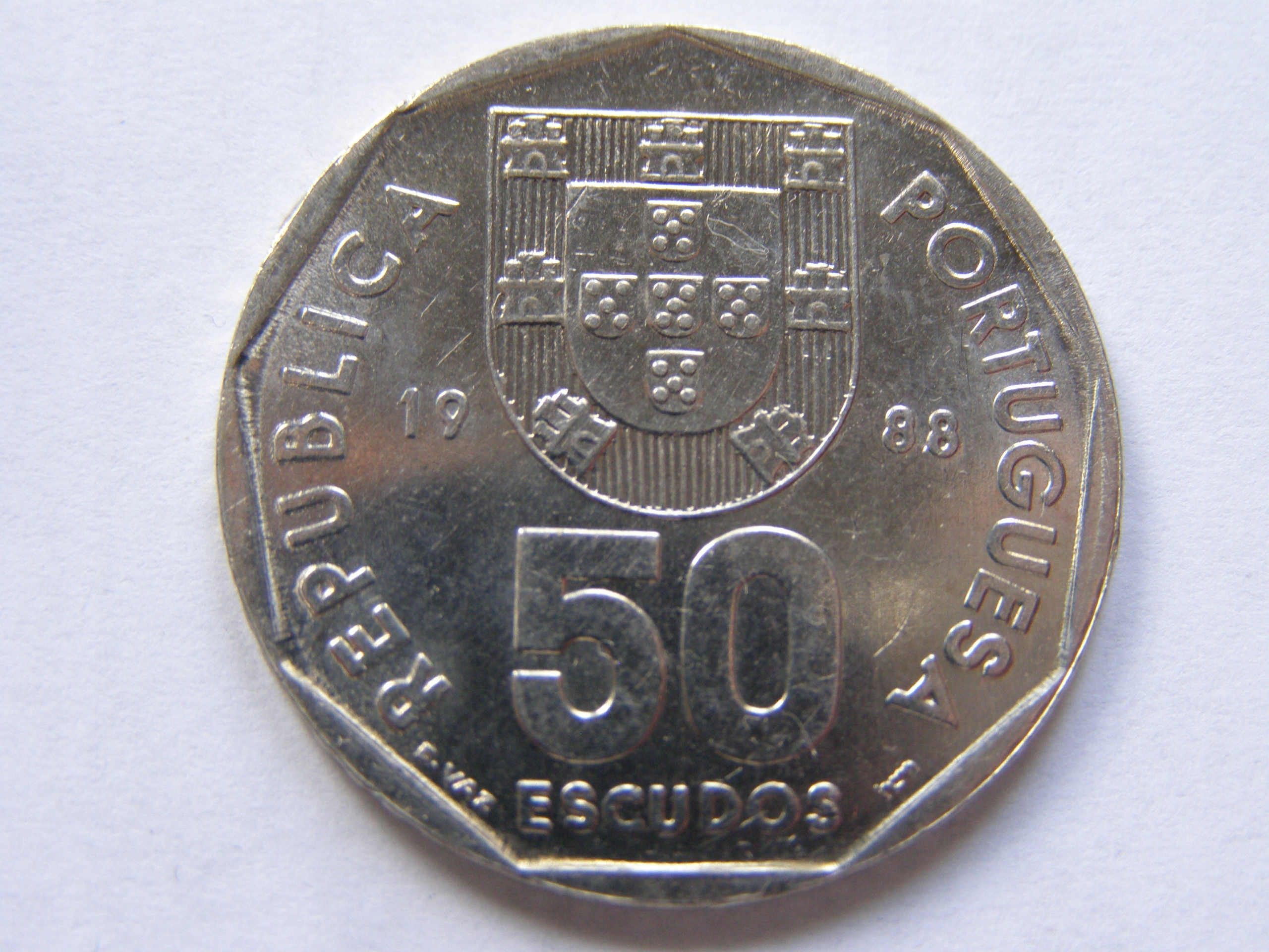PORTUGALIA 50 ESCUDOS 1988 ROK !!!!!!!!!!!!!! 0333
