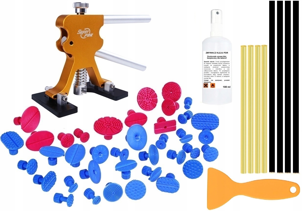 Sada pro odstraňování promáčklin jamek a promáčklin bez lakování Pdr