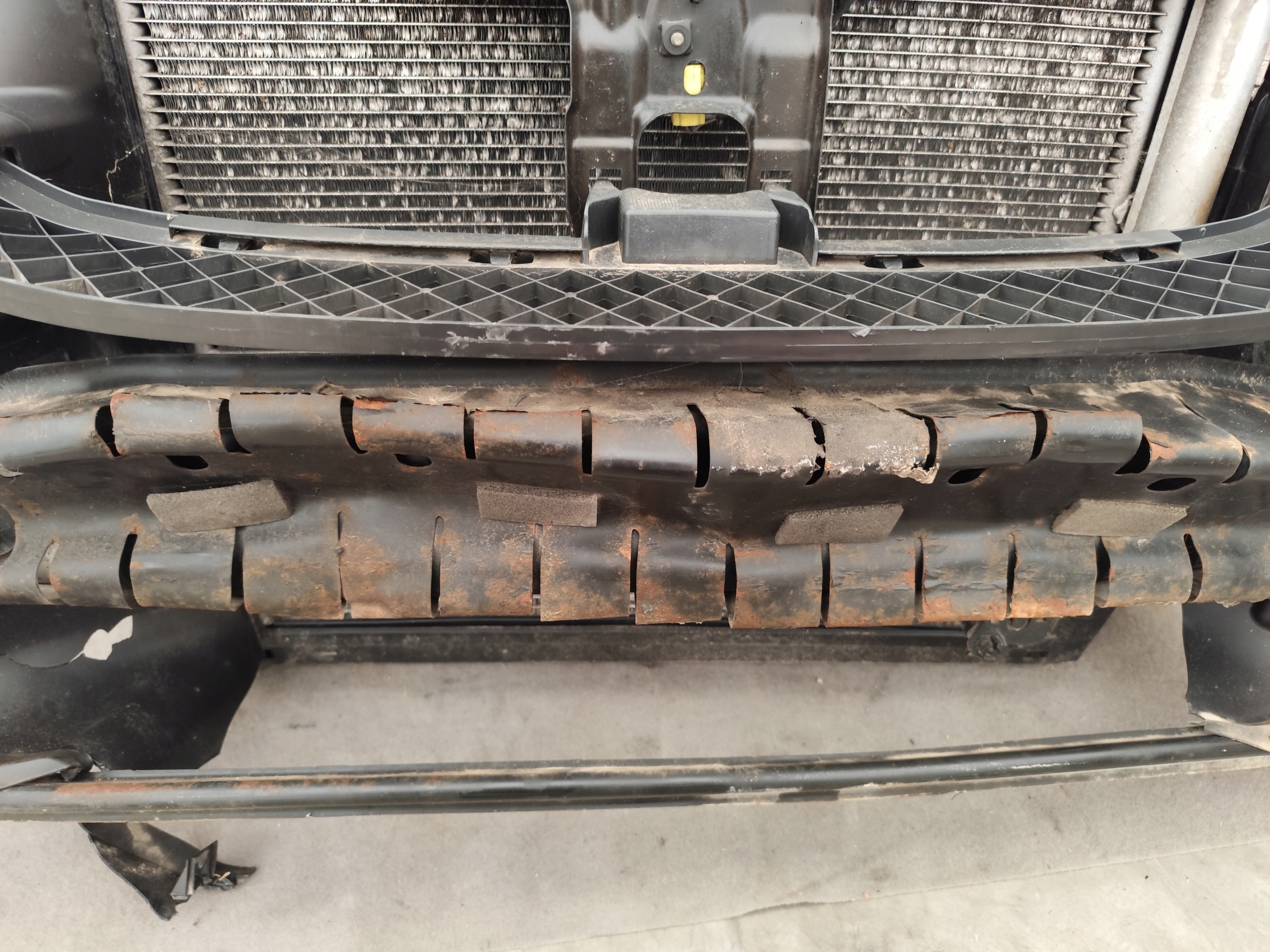SEAT ALHAMBRA support panel for radiators radiator