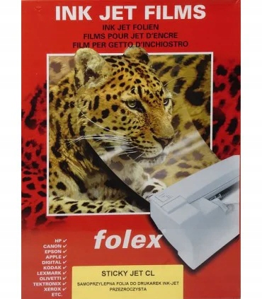 Fólie samolepicí průhledná Folex Sivk 50A4