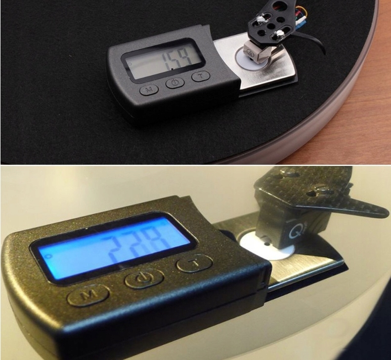 WAGA DO KALIBRACJI WKŁADKI GRAMOFONOWEJ WYŚWIETLA LCD Kod producenta XD0221