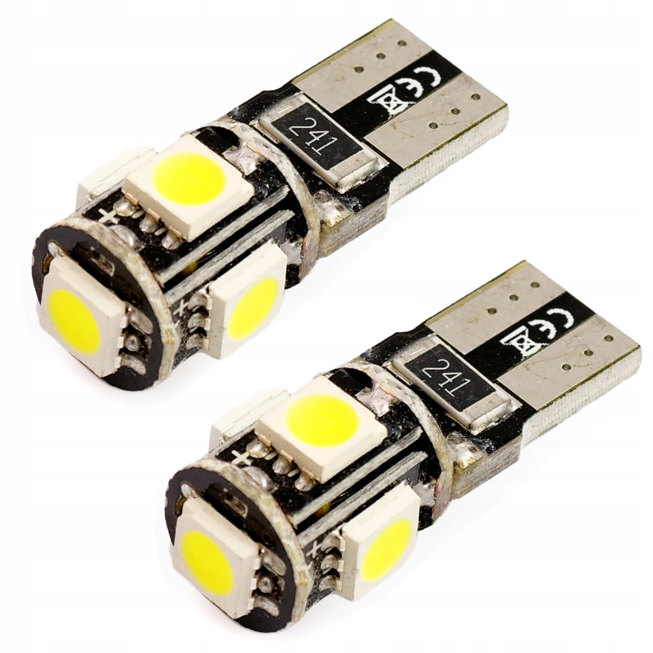 

2x Żarówka W5W T10 5 diod Led Smd canbus can bus