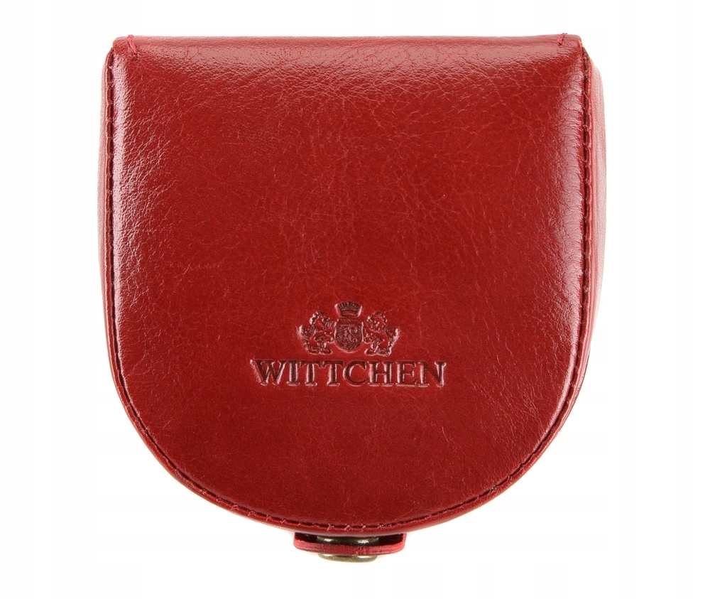 Portfel Wittchen Italy 21-2-156-3 skórzany podkówka czerwony
