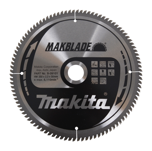 

Tarcza pila do drewna Makita 250 100z B-09101