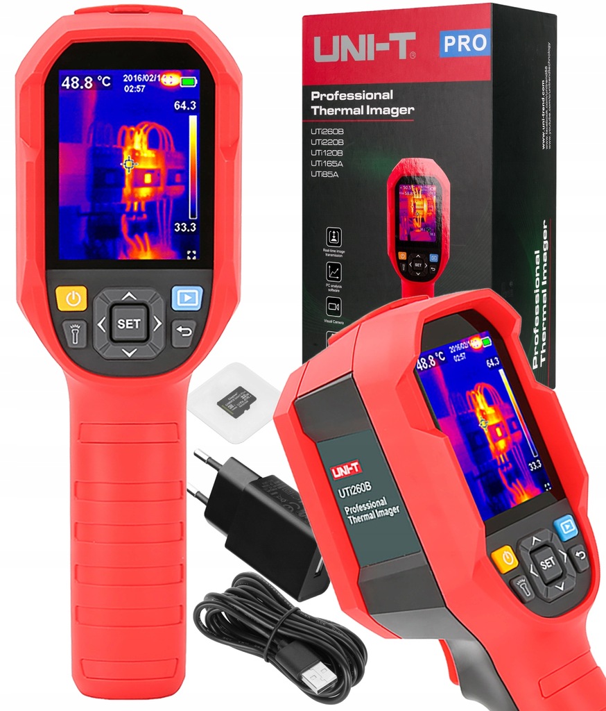 Profesionálna Termovízna Kamera Pirometr Uni-t UTI260B