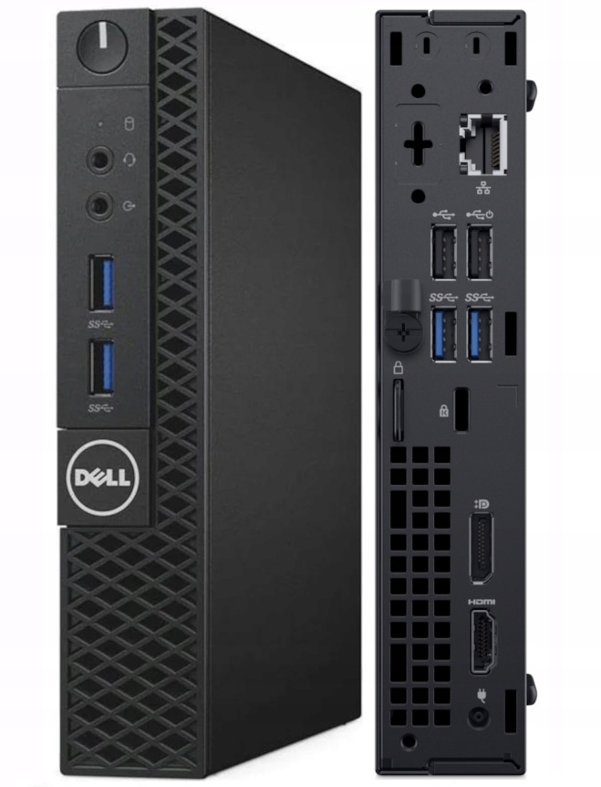 Tani micro PC Dell 3070 Tiny i5 9 gen. 16GB 256GB M.2 NVMe WIN11
