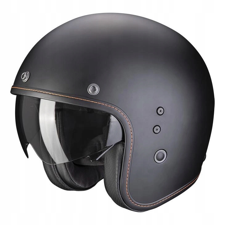 Motocyklová prilba Scorpion Belfast Evo Solid Matt Black čierna matná Darčeky