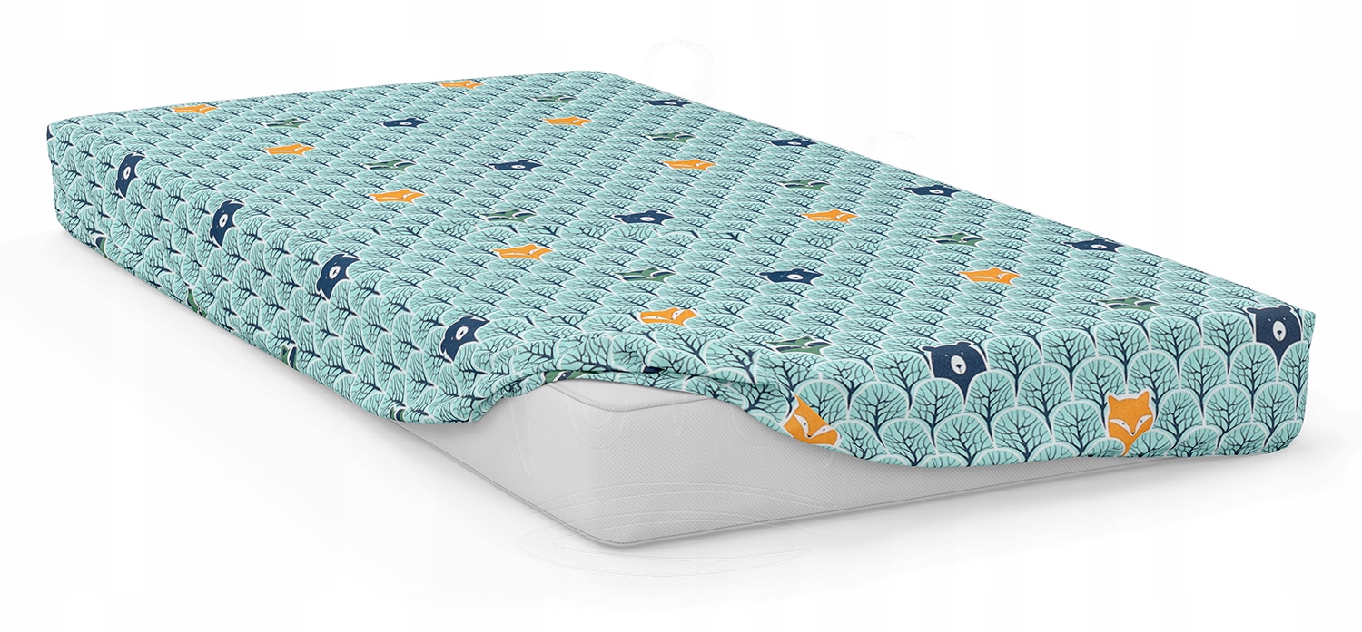 

Prześcieradło z gumką 60x180 cm Bawełna 100%