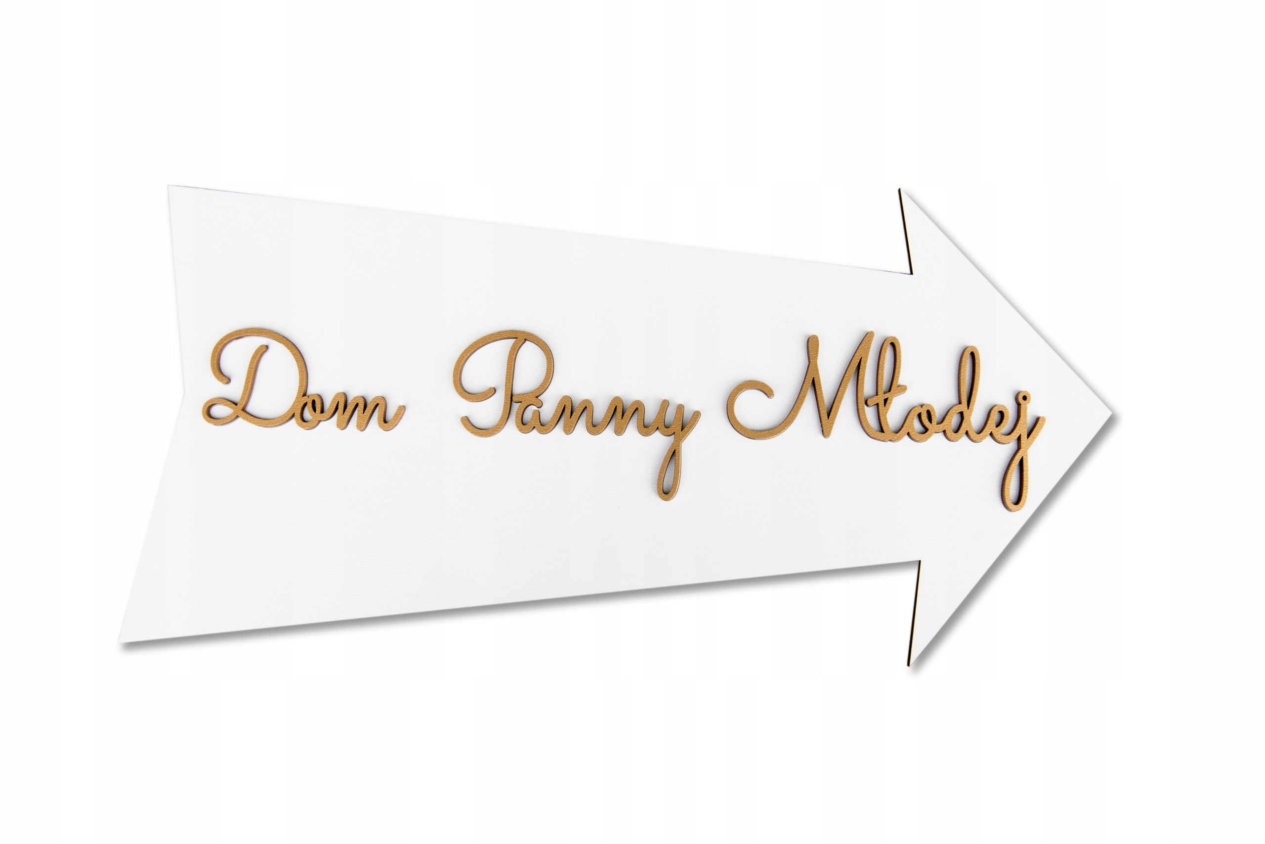 

Drogowskazy Dom Panny/a Młodej/go Komplet 2szt