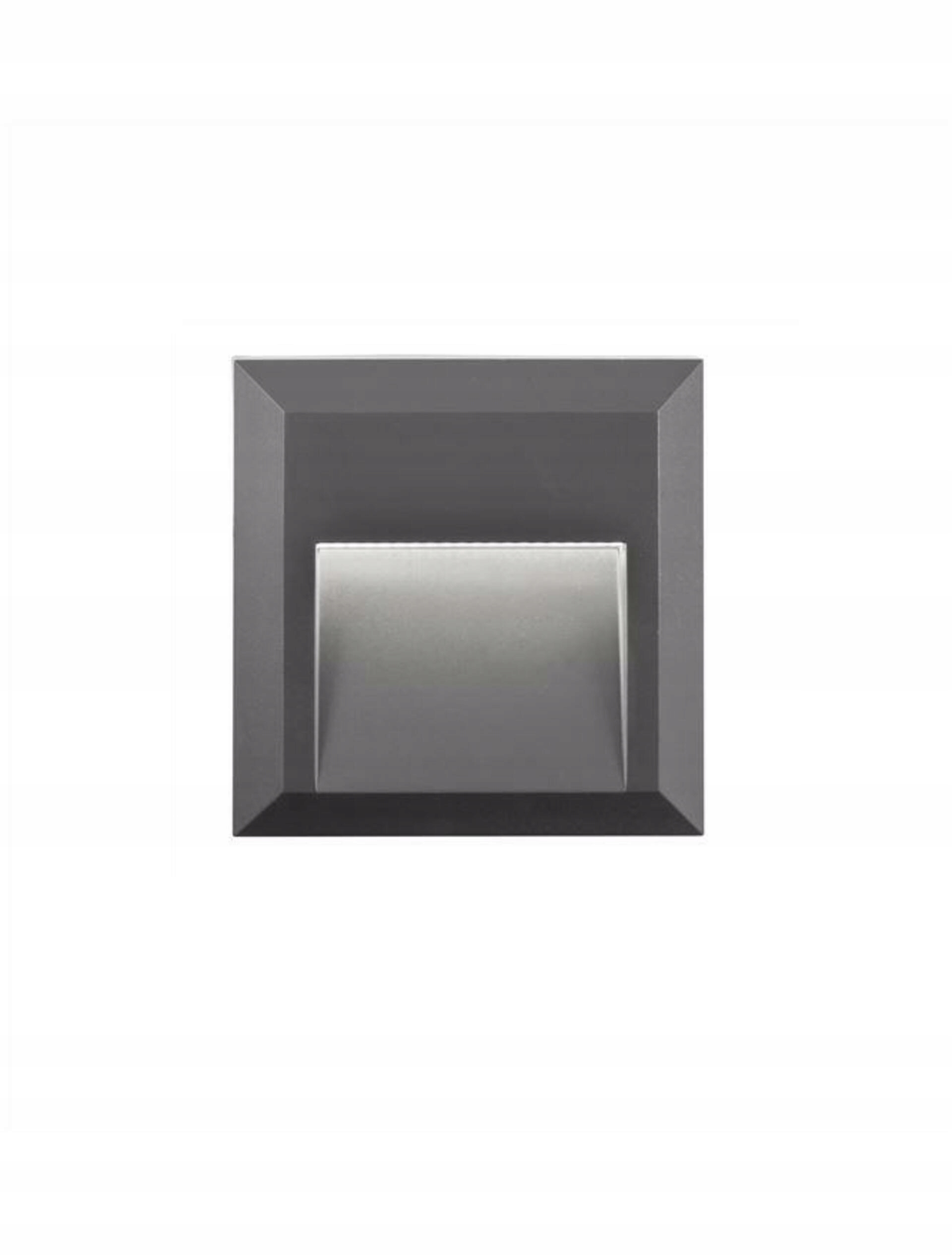 Nova Luce venkovní nástěnné svítidlo Pulsar tmavě šedý Abs Led 2W 3000K 220