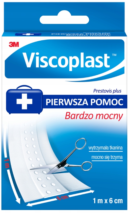 

Viscoplast plaster Bardzo Mocny 1m x 6 cm