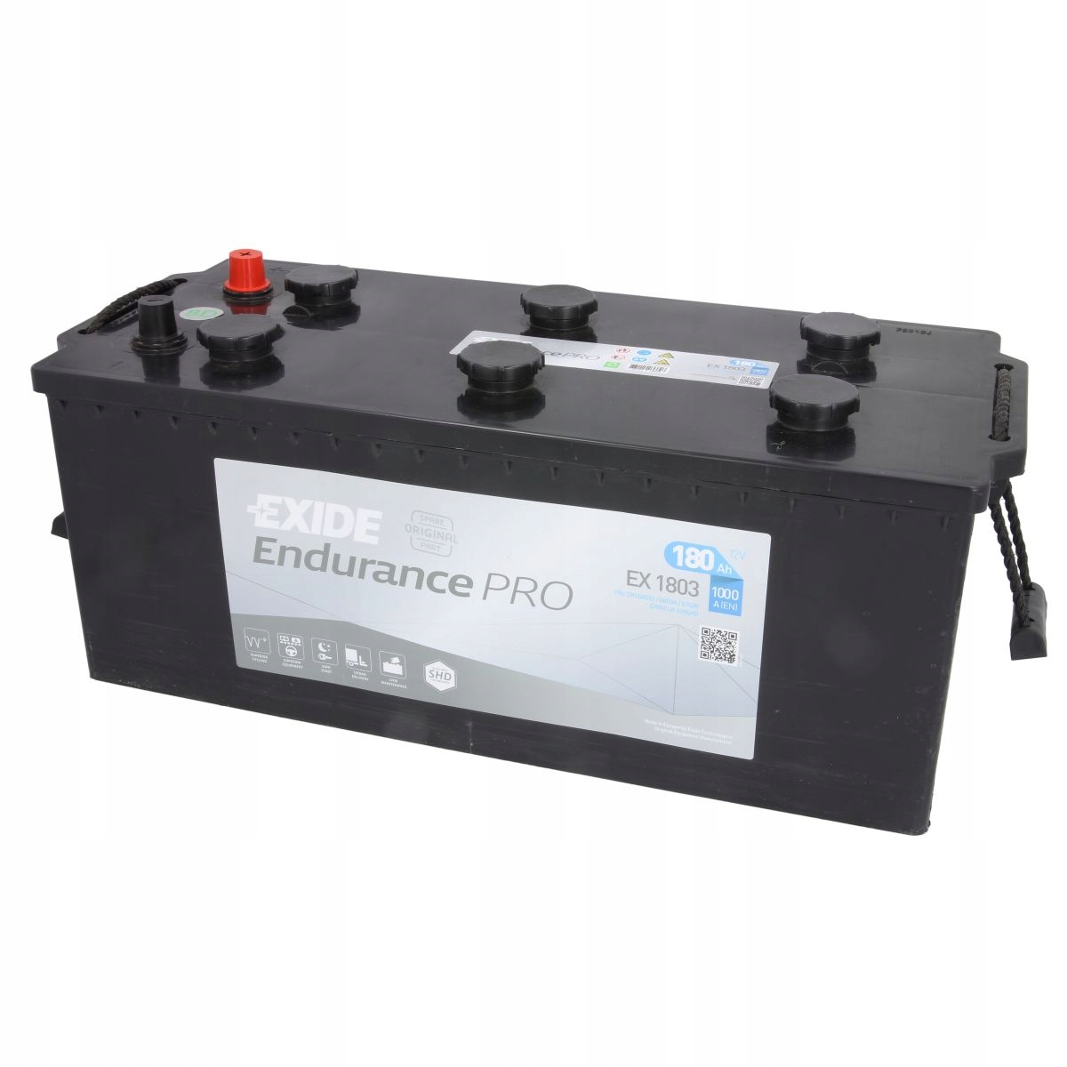 EX1803 - Акумулятор EXIDE 12V 180AH / 1000A SHD L+