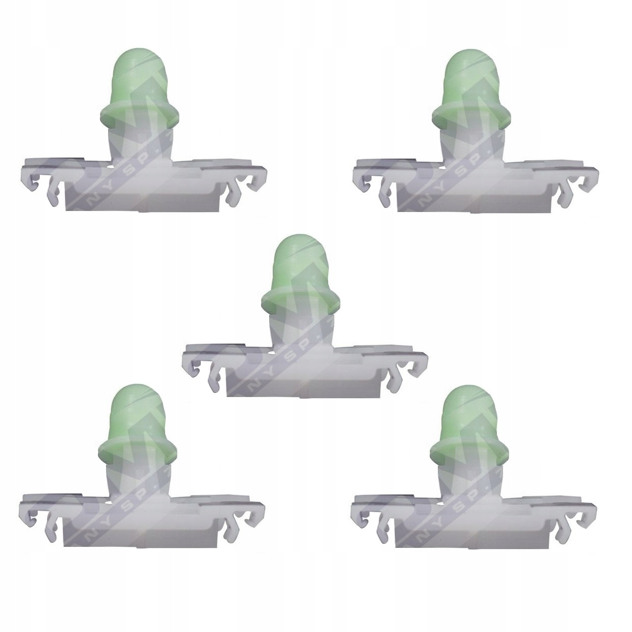 5 x SPINKA LISTWY DRZWI PRZEDNICH VW Golf 3 Vento