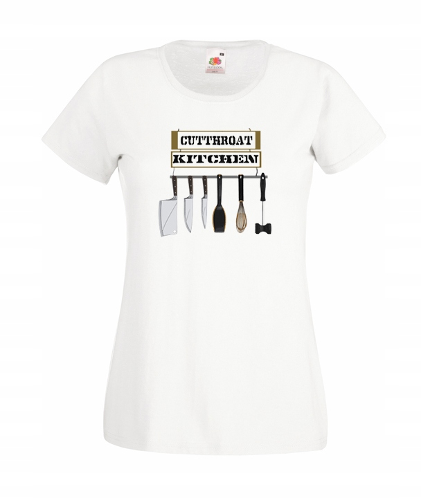 

XXL Koszulka Damska Kucharz Szef Kuchni Gotowanie