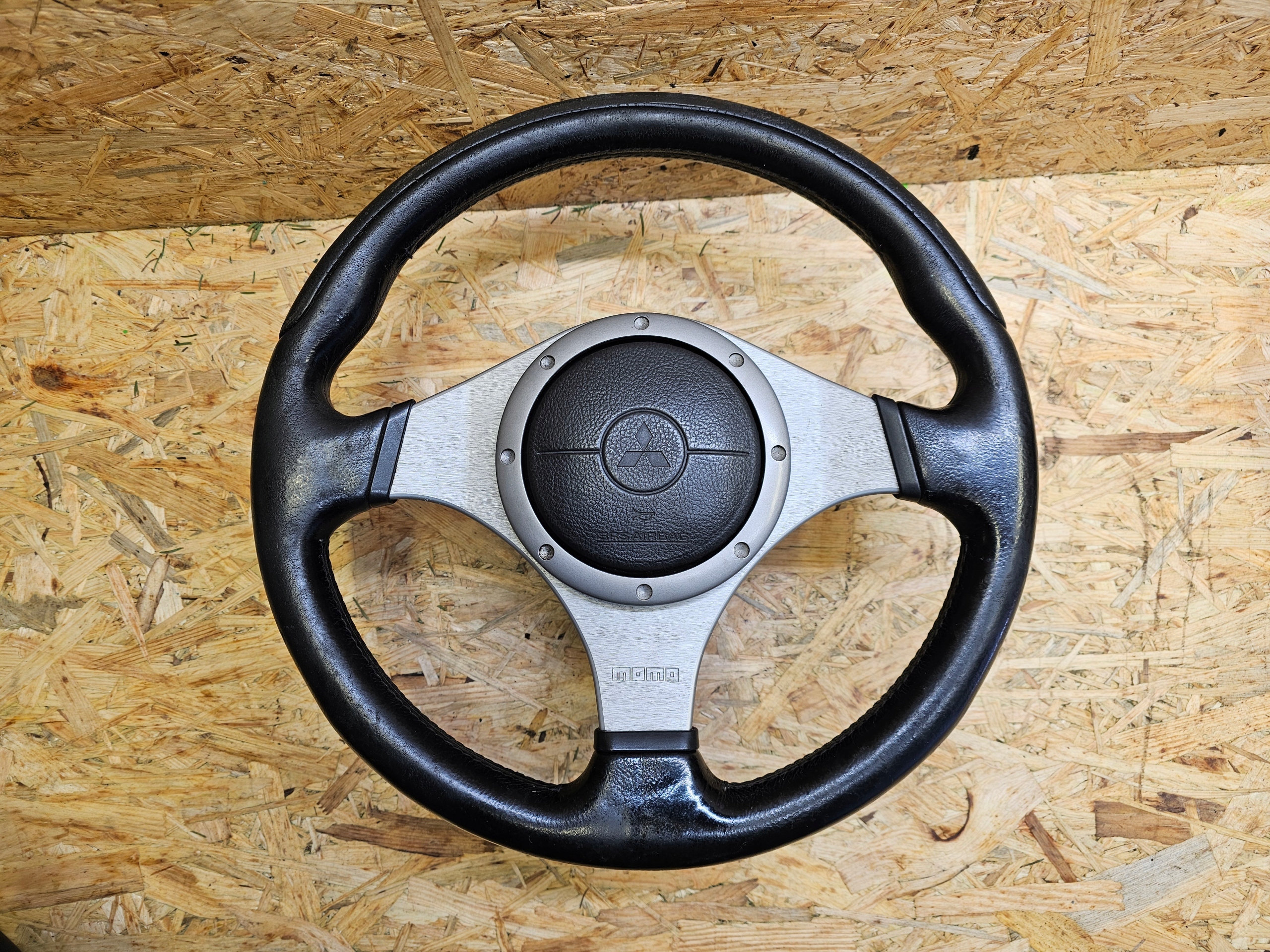 Mitsubishi Lancer VIII steering wheel, Momo airbag airbag complete