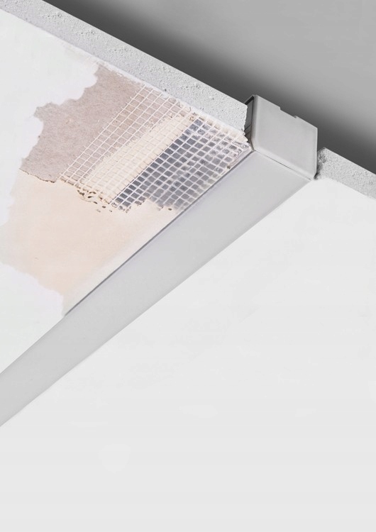 Oprawa LED wpuszczana 120cm do zagipsowania (21mm) Rodzaj gwintu zintegrowane źródło LED