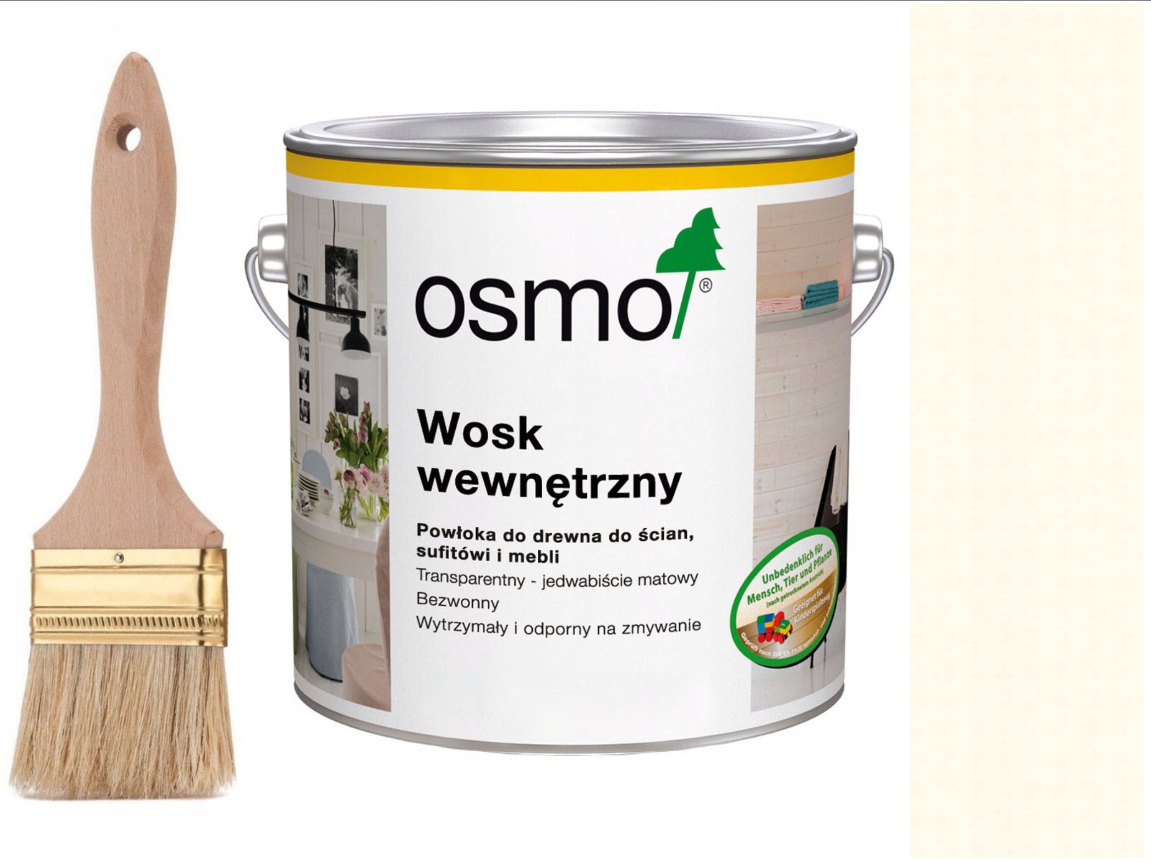Osmo Interiérový Vosk Bílá Krytost 7394 0,75 l