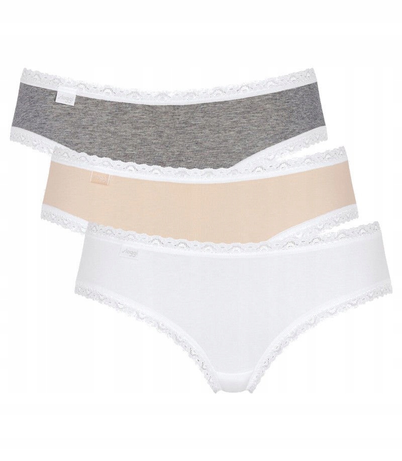 3 x Majtki damskie sloggi 24/7 Weekend Hipster 44 Marka Sloggi