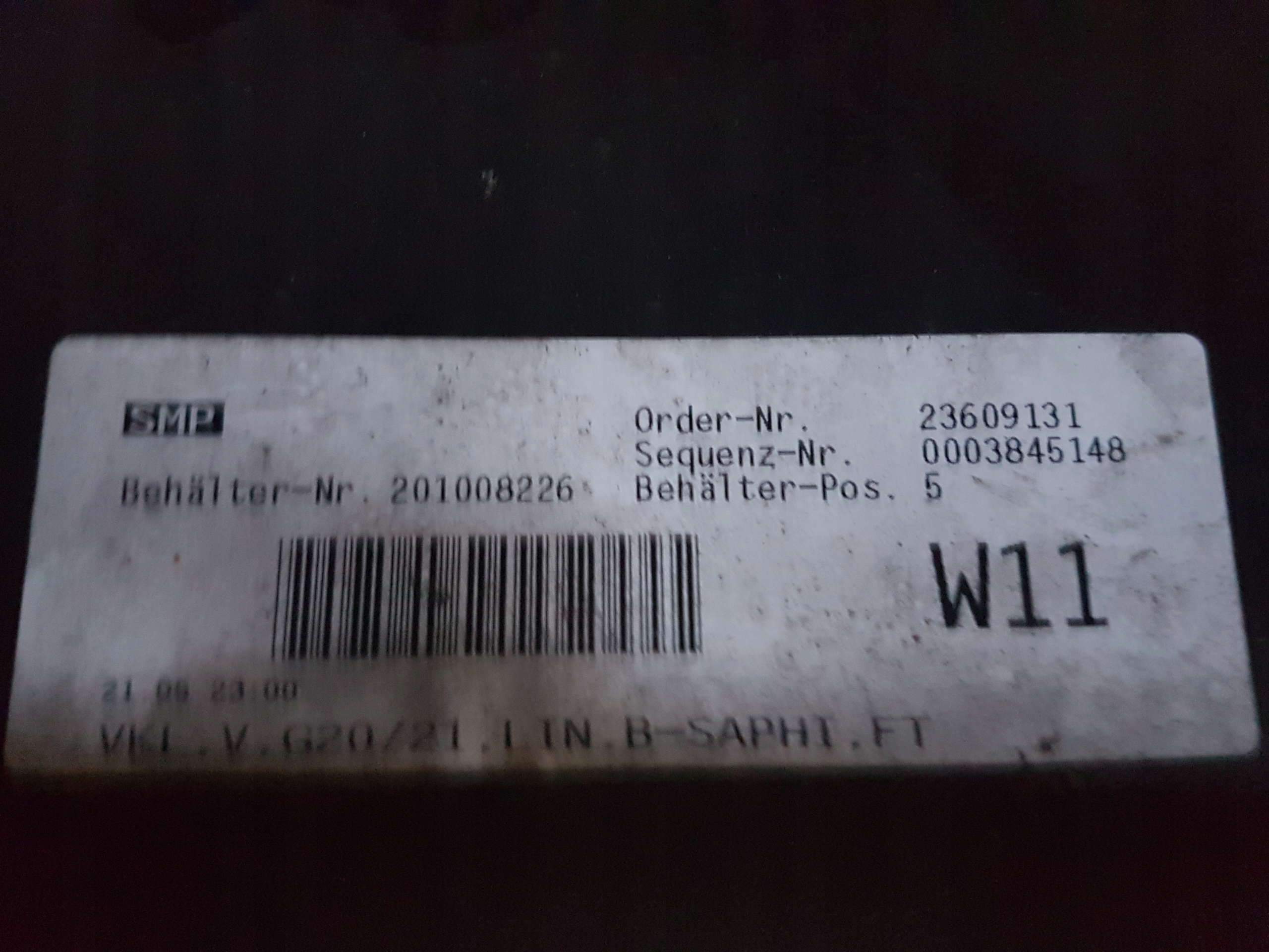 front bumper front BMW G20 G21 SPORT LINE