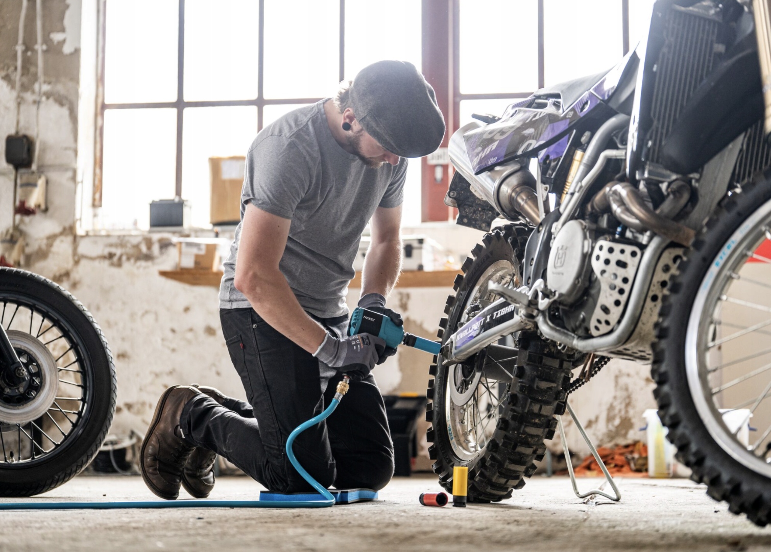 Klucz pneumatyczny 1/2 HAZET Twin Turbo 2200 Nm Prędkość obrotowa 8300 obr./min