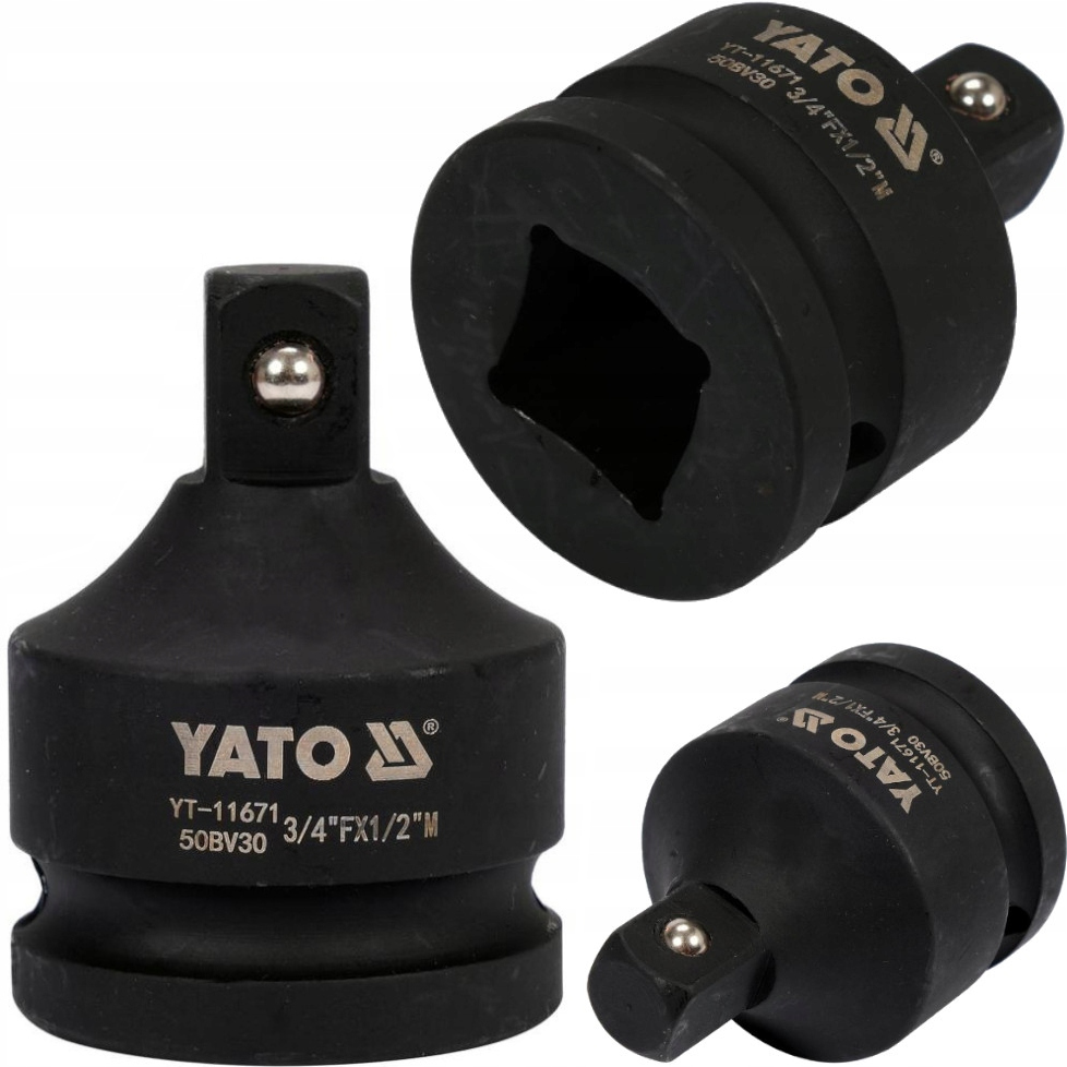 Yato Redukcja Udarowa Adapter 3/4" F x 1/2" M