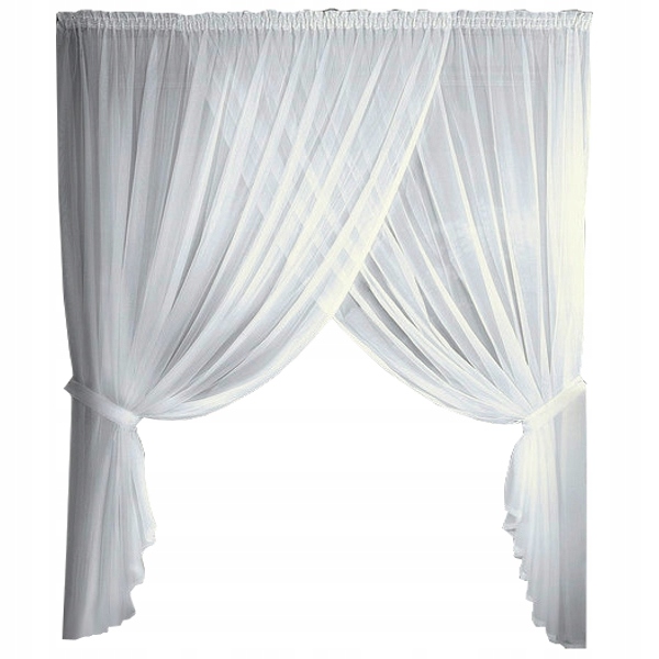 Hotová záclona dekorácia Markizet 600x250, biela záclona do obývačky