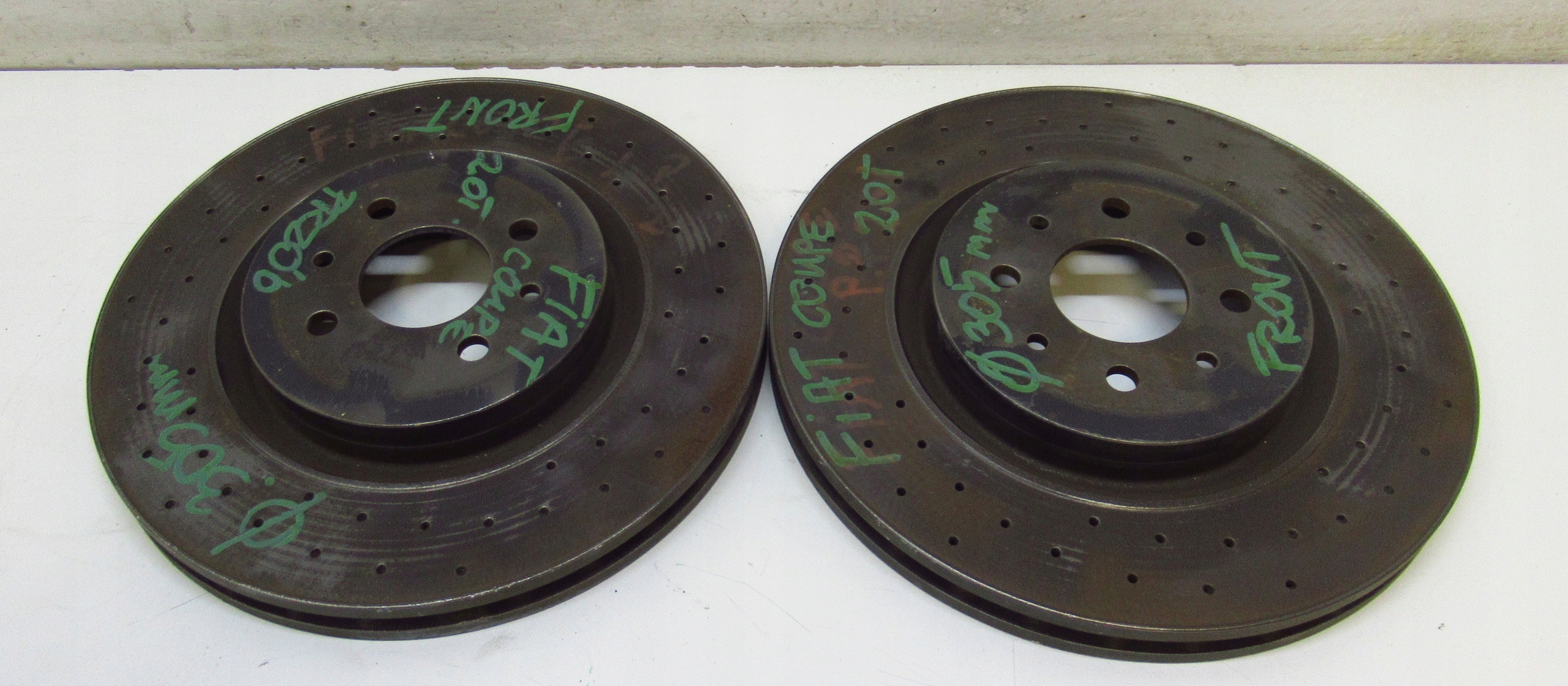 FIAT COUPE 2.0 T discs brake front KOMPLET