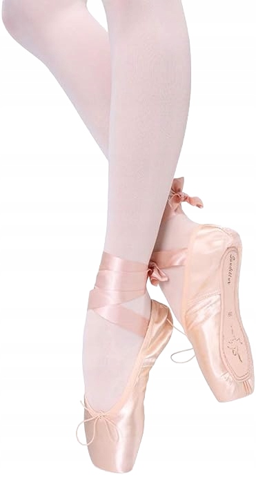 Soudittur Baletki Damskie Różowe Satynowe 35 J0A