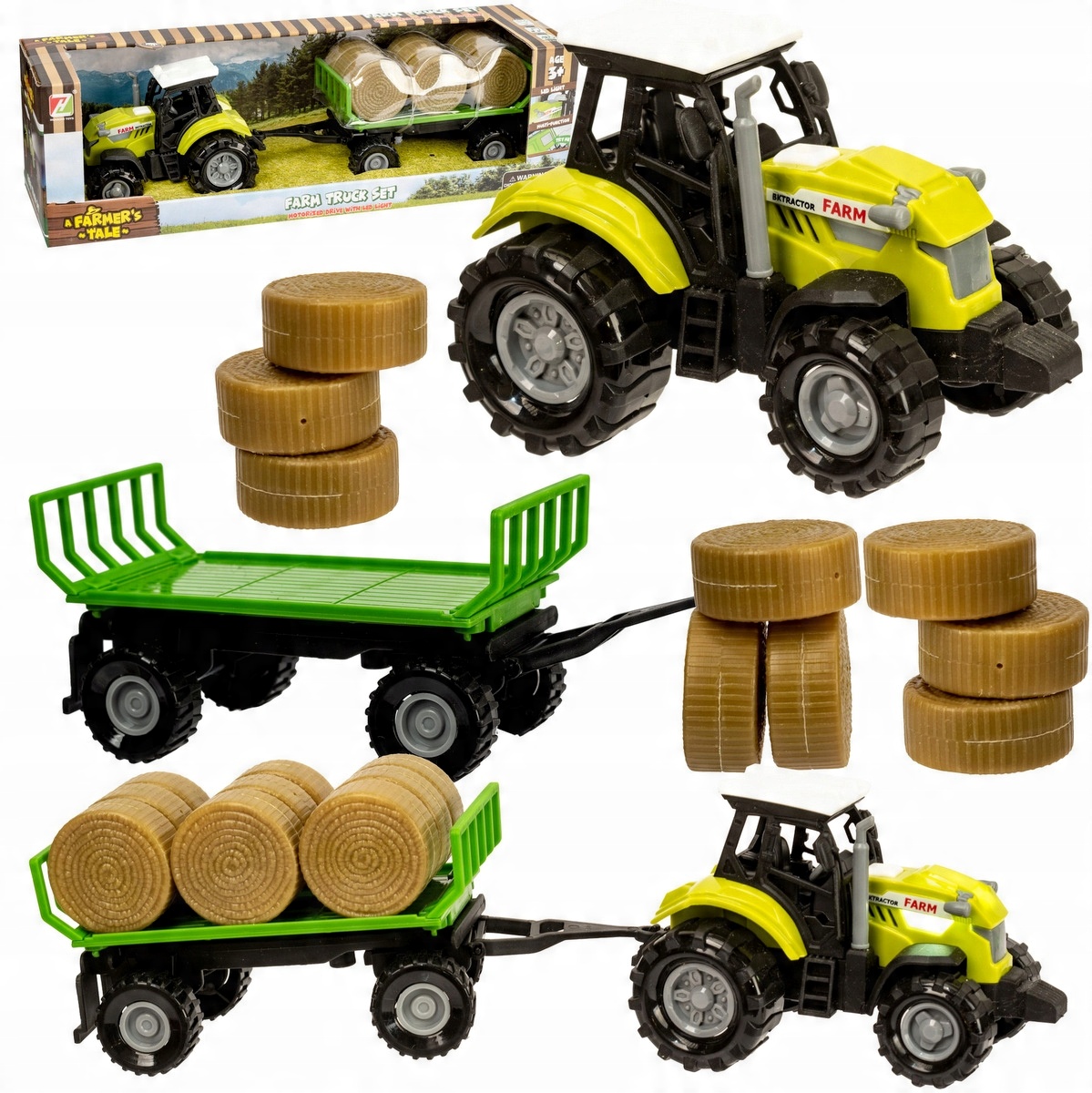 

Ciągnik Traktor Maszyna Rolnicza Przyczepa