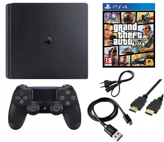 Ps4 1tb Slim Cuh w Konsole - Sony PlayStation 4 (PS4) - Allegro.pl