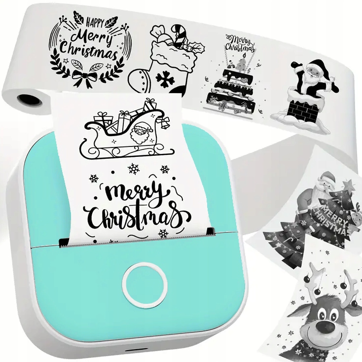 Phomemo T02 mini termální tiskárna fotografií poznámek samolepících štítků