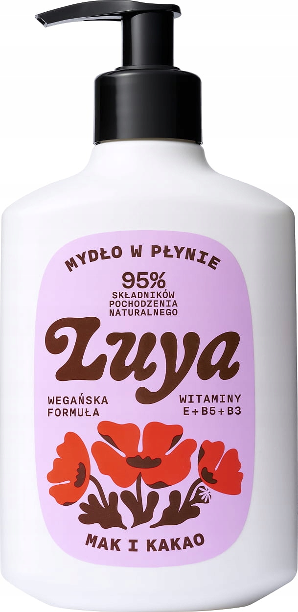 LUYA tekuté mydlo na ruky Mak a kakao 400ml