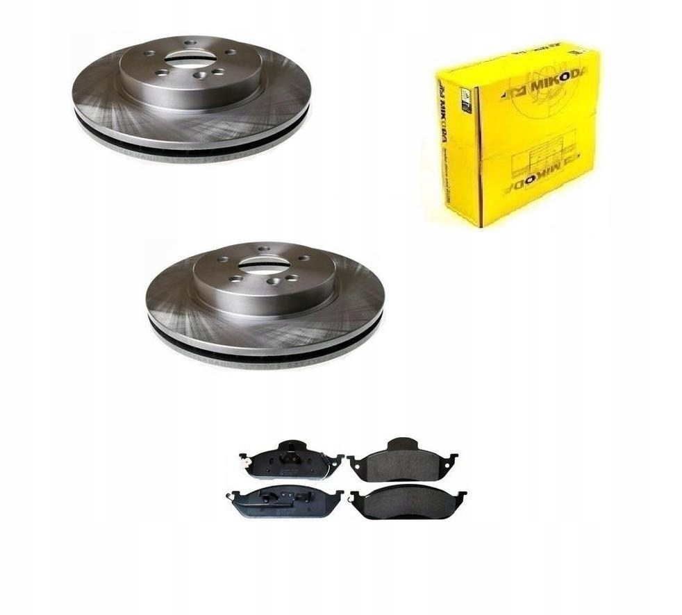Kotouče Brzdové Mercedes ML W163 1998-2005 Přední 303 mm Sada