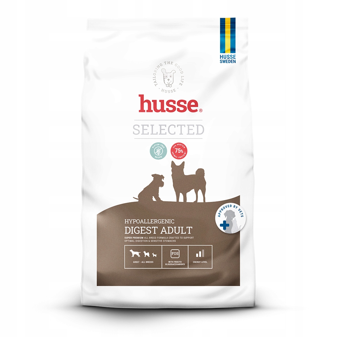 Husse Hypoallergenic Digest Adult (d.Digest) karma sucha dla alergika, 2 kg