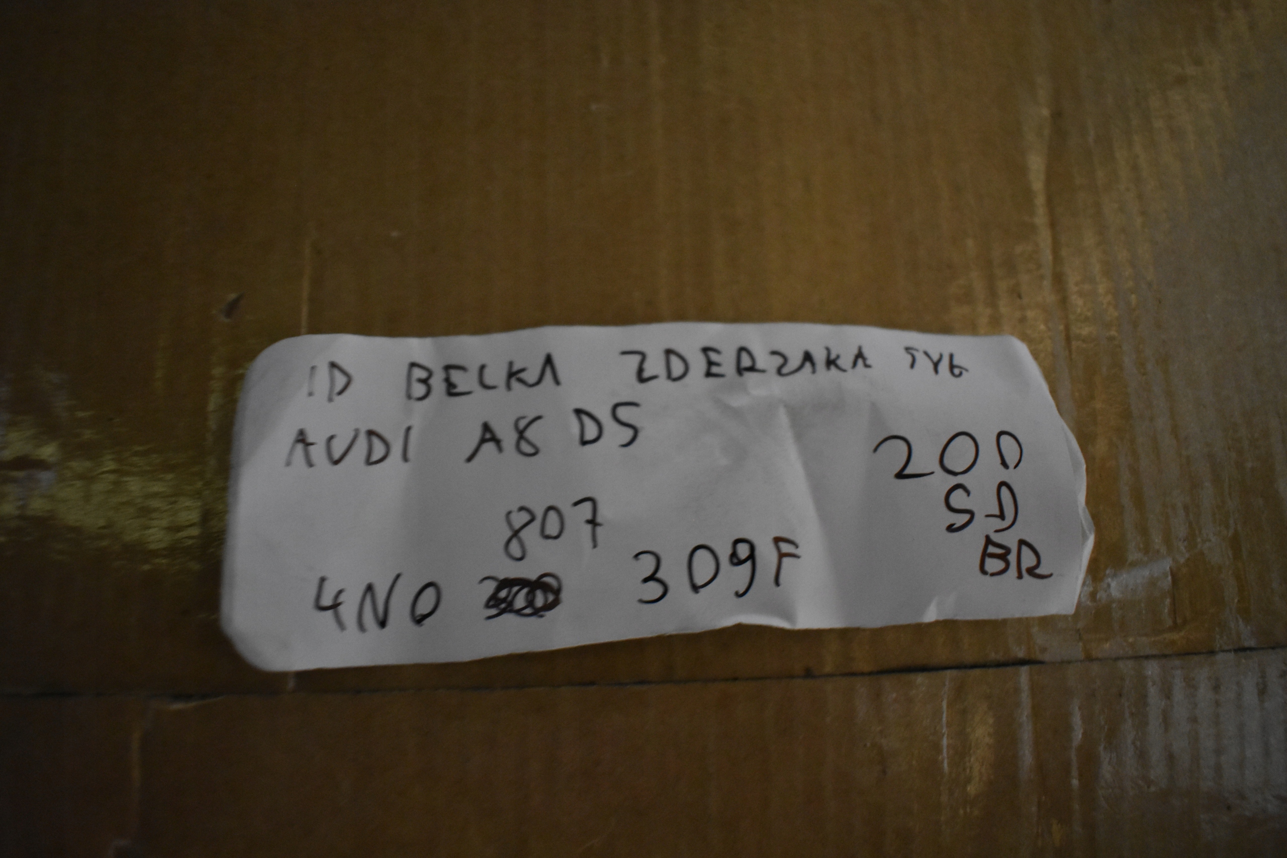 IDEALNA bumper support rear part rear AUDI A8 D5 1