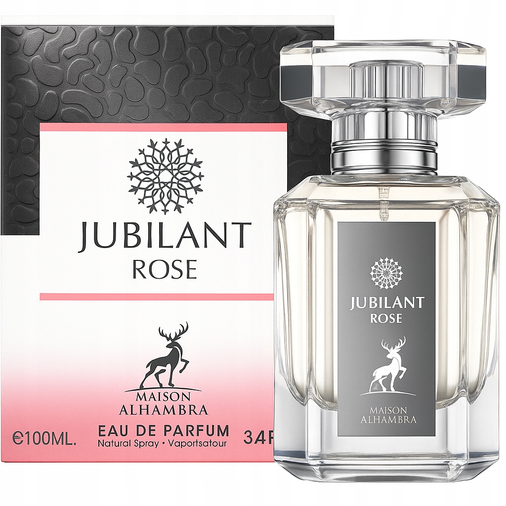 Oryginalne Perfumy Arabskie Maison Alhambra Jubilant Rose+GRATIS