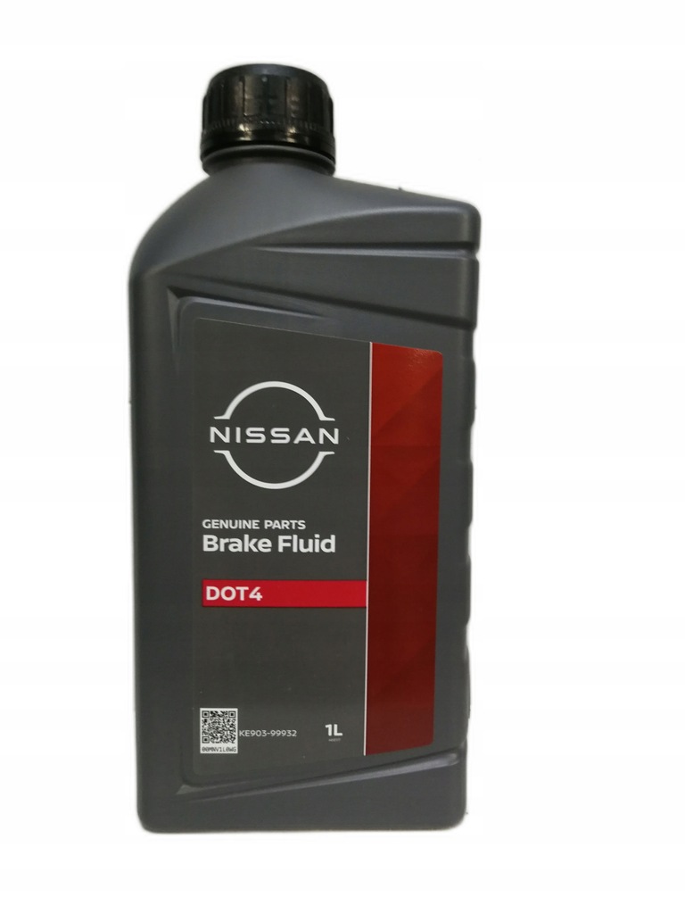 Płyn Hamulcowy Nissan Brake Fluid DOT4 KE90399932 1L 1000ML Oryginał Oe
