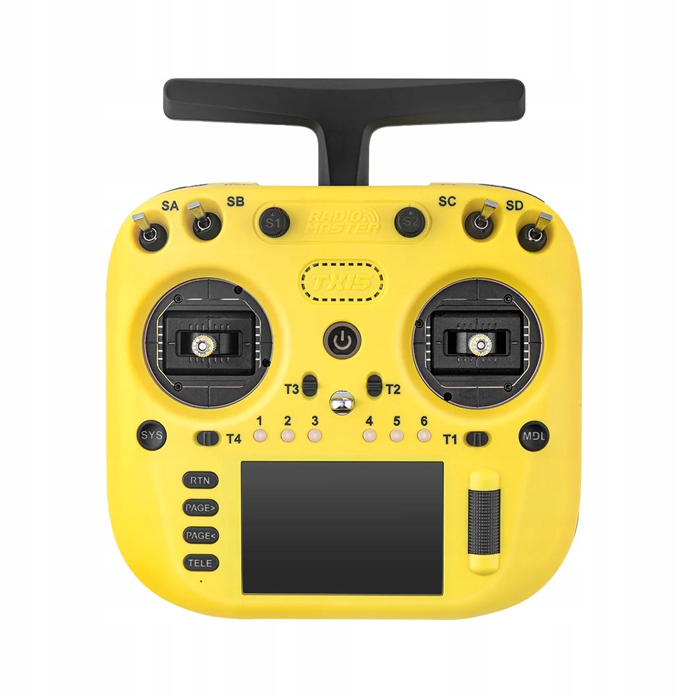 RadioMaster TX15 – Rc zařízení ELRS/M2 s dotykovým displejem 3.5", žluté