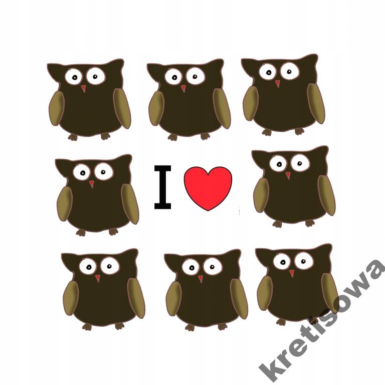 

Męska Koszulka Sowy I Sówki Sowa Śmieszne s4a