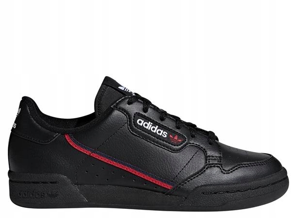 Buty Dziecięce adidas Originals Continental 80 J Czarne 37 1/3
