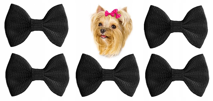 

Małe Kokardki Na Spinkach York Komplet 5 sztuk