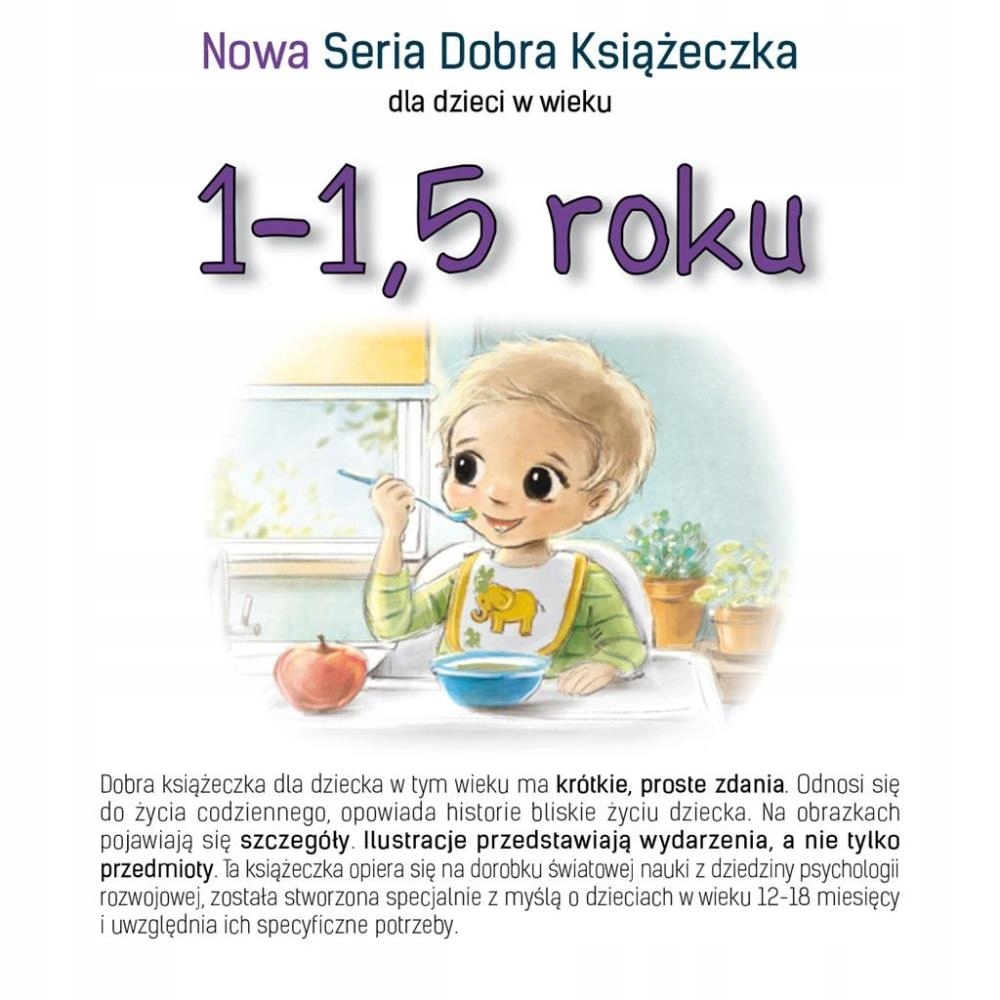 

Nowa Dobra Książeczka 1-1,5 Roku, Agnieszka Starok