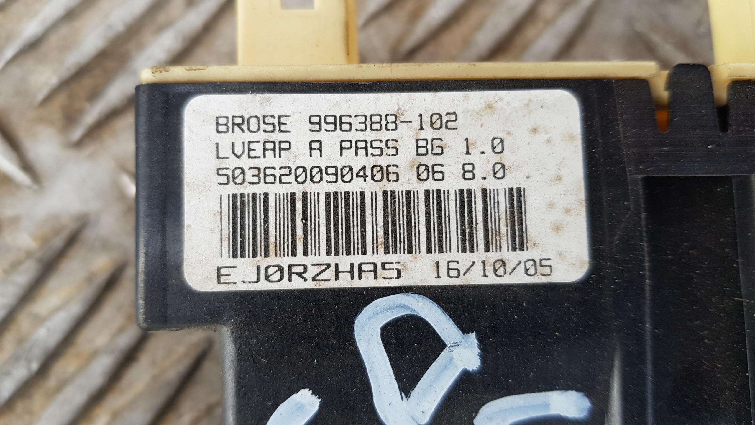 CITROEN C4 307 mini motor windows right front