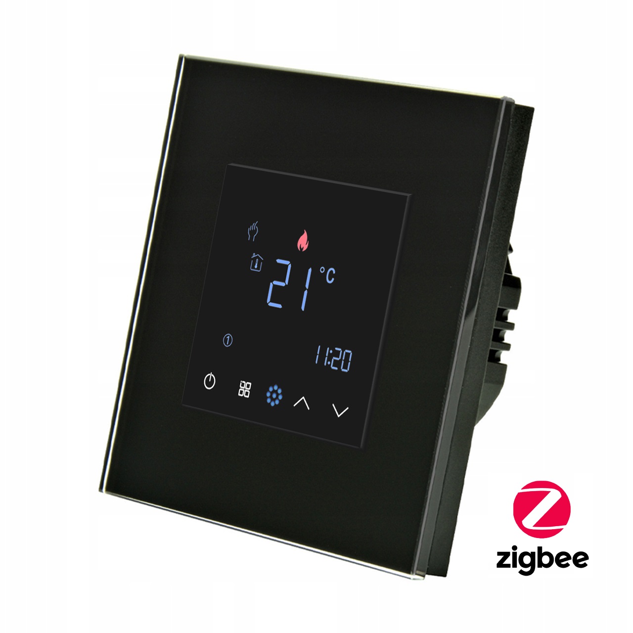 

Sterownik Pokojowy Zigbee W Szklanej Ramce Tuya