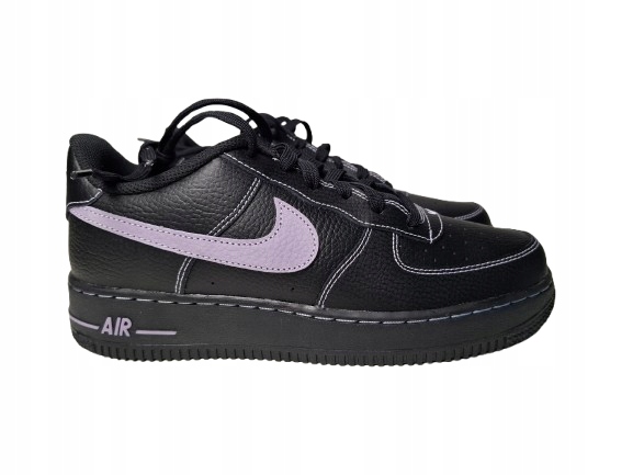 Boty Nike Air Force 1 LV8 4 (gs) Černé Levandulové Kožené vel. 40