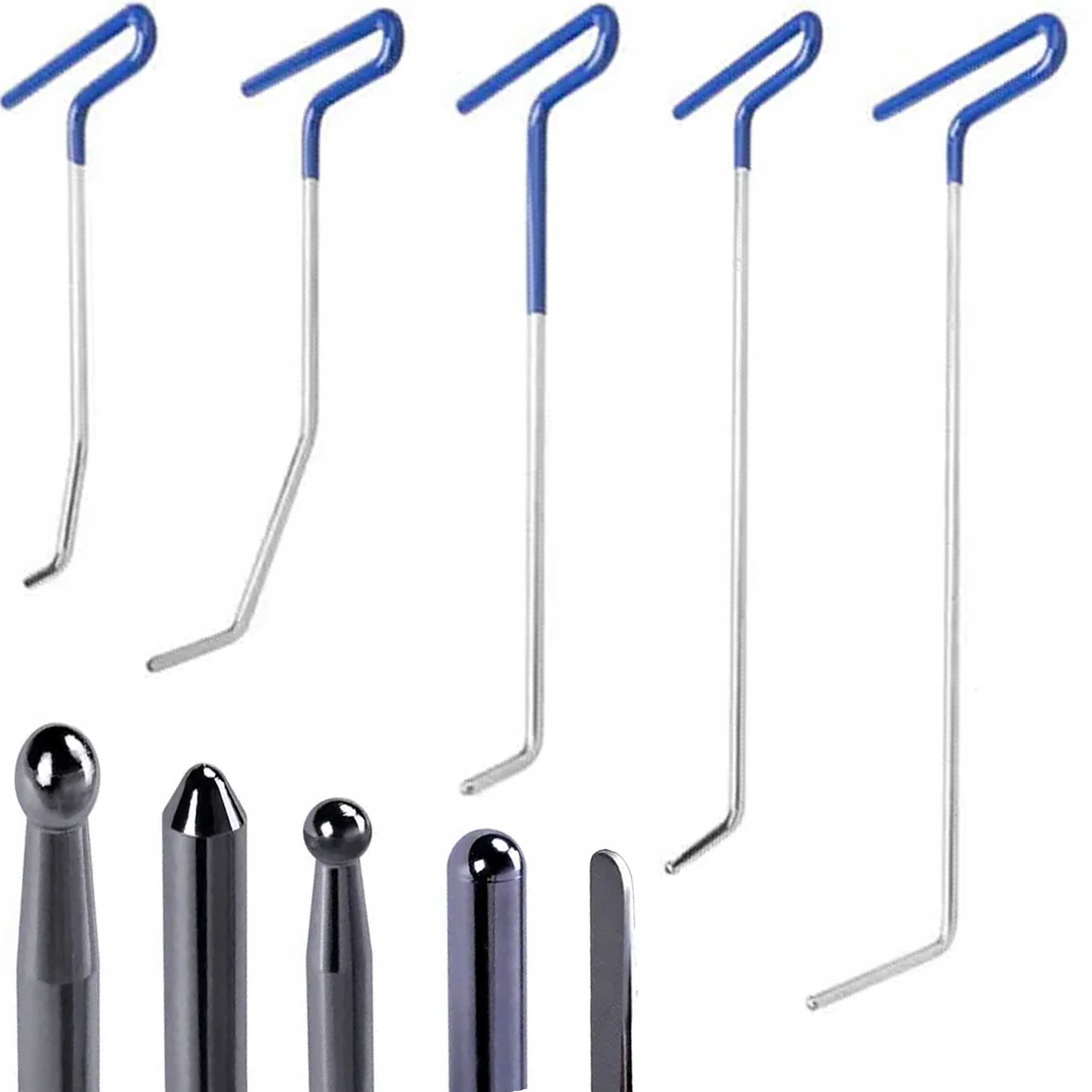 Nářadí Sada Na Odstranění Promáčklin Karoserie Dráty, Tyče, Lancety