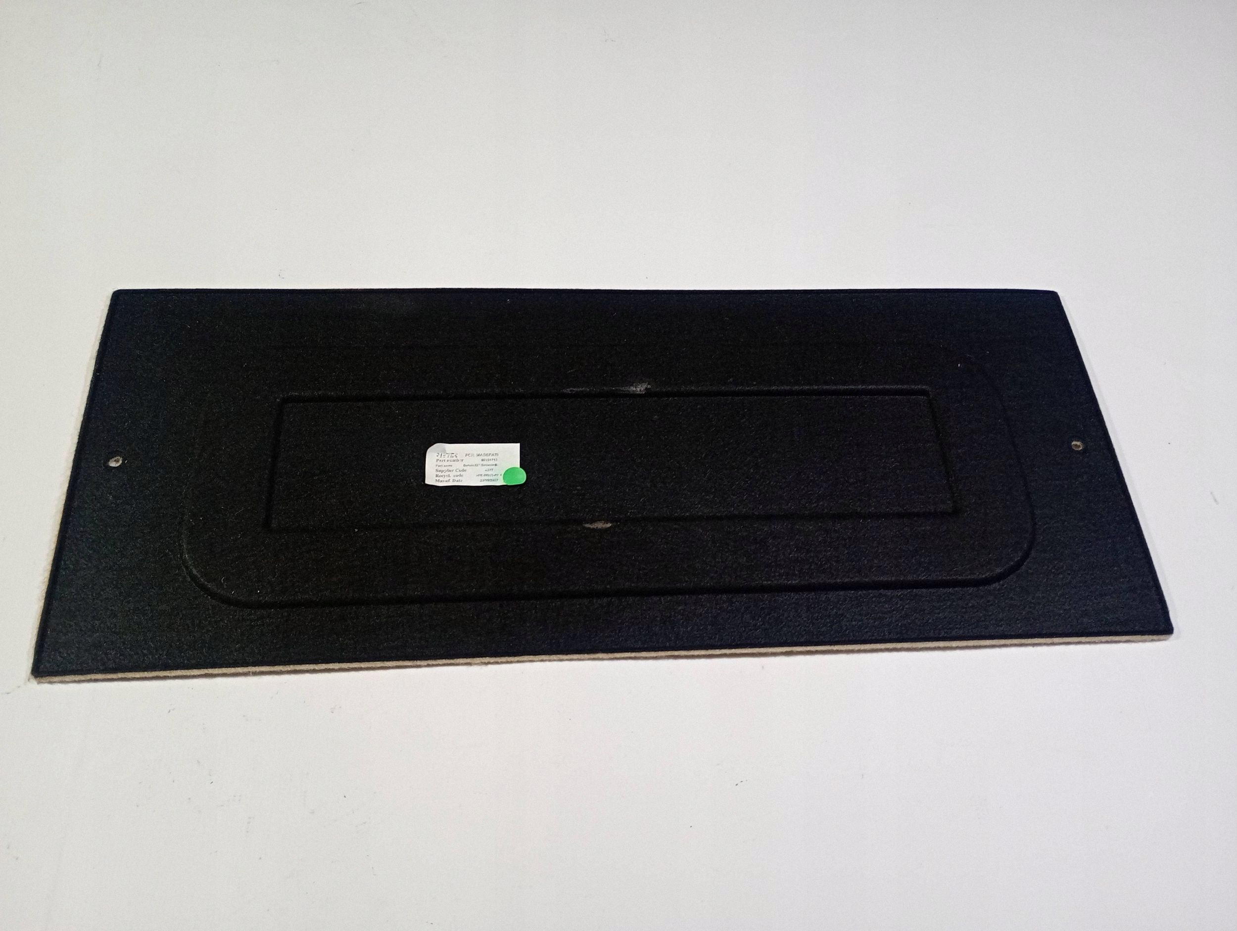 floor mats upholstery passenger compartments boot Maserati GranTurismo 2008