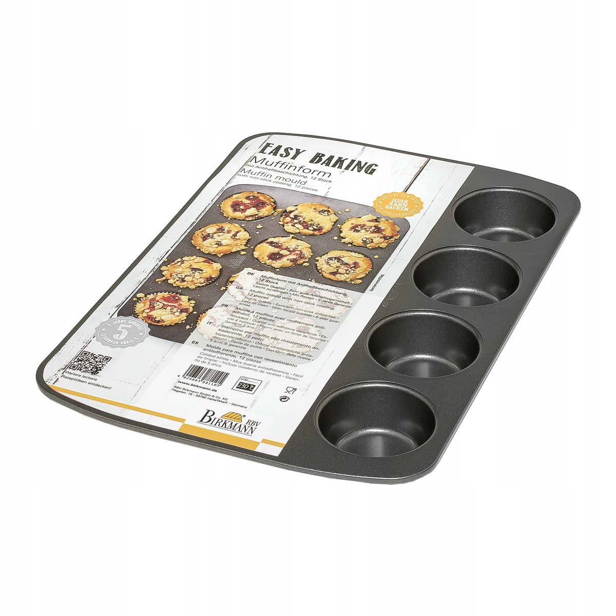 

Forma Birkmann do 12 babeczek Baking muffinów