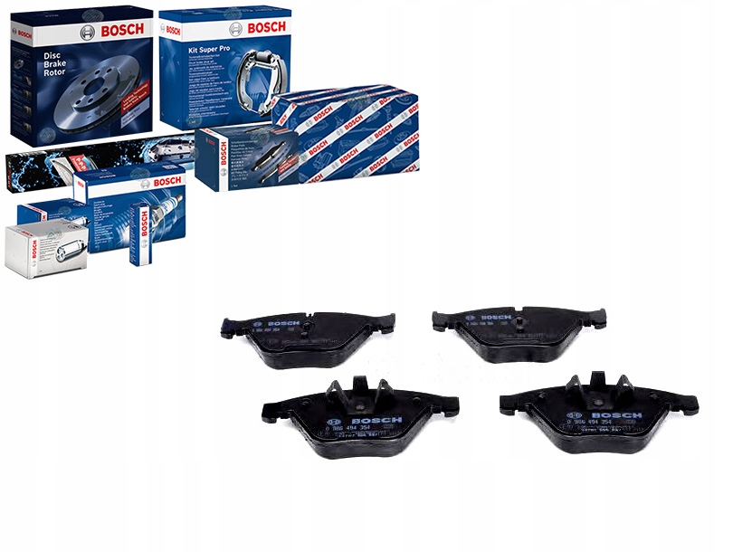 Brzdové Destičky Bmw Přední E90 E91 320-325 07- Bos Asistent Kolize #34